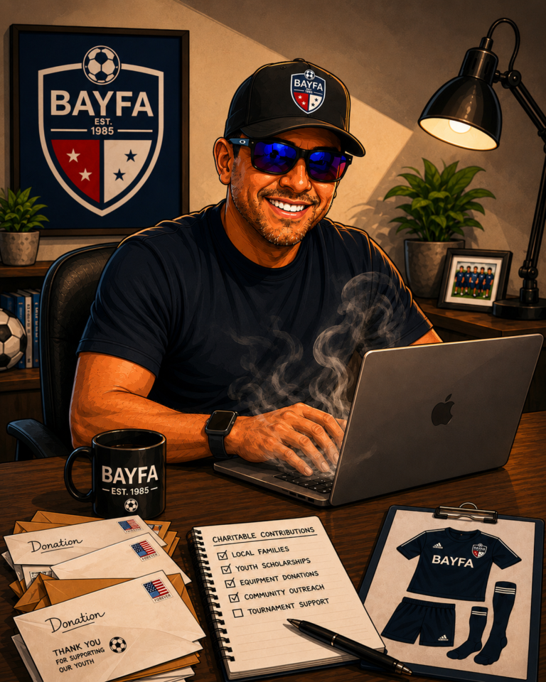 Kevin Flores - Fund Raising and Uniforms