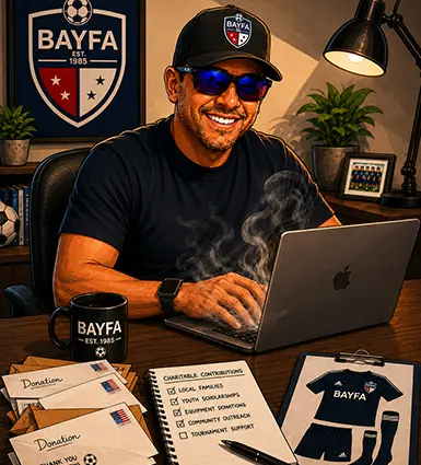 Kevin Flores - BAYFA Director of Uniforms & Donations