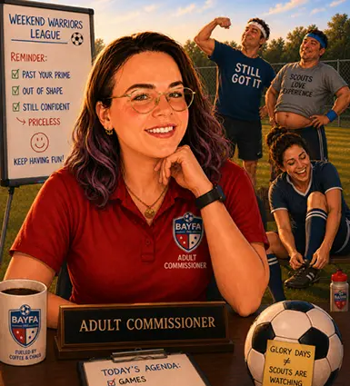 Miranda Simmons - BAYFA Adult League Commissioner